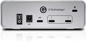 img 1 attached to 💾 G-Technology 10TB G-DRIVE - Внешний жесткий диск для настольного компьютера с интерфейсами Thunderbolt 3 и USB-C высокой скорости - серебристый | 0G05378-1