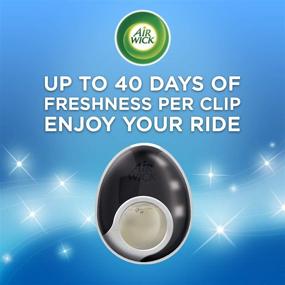 img 1 attached to Air Wick Car Air Freshener Vent Clips, Fresh Berries Scent, Odor Neutralization, 4 Count (Pack of 2) - Enhanced SEO