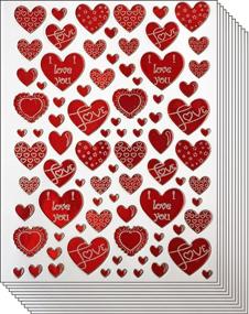 img 4 attached to Jazzstick Valentine Decorative Sticker VST01A03