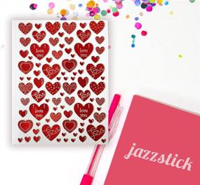 img 2 attached to Jazzstick Valentine Decorative Sticker VST01A03