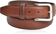 stylish leather designer belt: reversible waistline for men's accessories logo