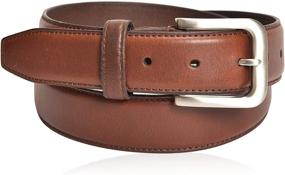 img 4 attached to Stylish Leather Designer Belt: Reversible Waistline for Men's Accessories