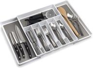 expandable drawer silverware organizer eltow logo