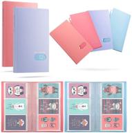 📸 2 pieces mini photo album: a multi-functional photocard holder with 240 card slots for kpop cards, business cards, and more логотип