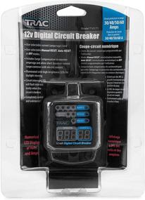 img 1 attached to Trac Outdoors Digital Circuit Breaker with Display, 30-60 Amp - Advanced Design Enhancing Precision over Thermal Breakers - Waterproof (69402)