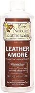 🐝 natural leather amore conditioner by bee logo