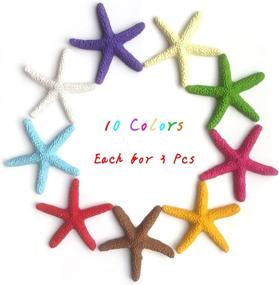 img 3 attached to 🌟 Toosunny Starfish Decorative Ornaments: Festive Additions for Christmas Scrapbooking & Stamping