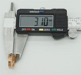 img 1 attached to 🔧 10 шт. медных уплотнительных кольц для слива масла Nissan & Infiniti моделей - оригинальная запчасть (Part # 11026-01M02)