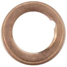img 4 attached to 🔧 10 Pcs Copper Oil Drain Plug Gaskets for Nissan & Infiniti Models - OEM Replacement (Part # 11026-01M02)