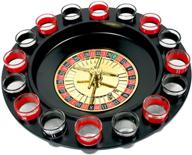 🎉 enhance your party with shot glass roulette - drinking game set (includes 2 balls and 16 glasses) logo