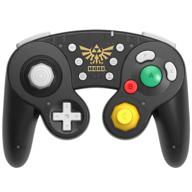 🎮 enhance your gaming experience with nintendo switch wireless battle pad (zelda) gamecube style controller - nintendo switch logo