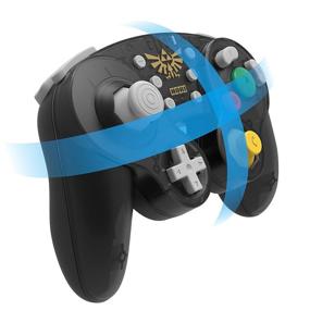 img 2 attached to 🎮 Enhance Your Gaming Experience with Nintendo Switch Wireless Battle Pad (Zelda) Gamecube Style Controller - Nintendo Switch