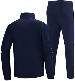 img 3 attached to Hanwe Tracksuit Athletic Sweatsuits Sportswear