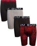 одежда для мальчиков bum equipment active 👕 с улучшенной влагоотводящей технологиейcompression clothing логотип