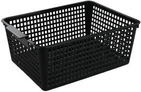 img 4 attached to Begale Plastic Storage Basket Organizer