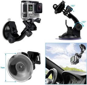 img 2 attached to 📸 Ultimate GoPro Action Camera Accessories Kit - Kitway 65-in-1 for HERO10, 9, 8, Max, and More