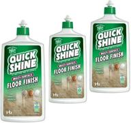 quick shine floor finish 27 household supplies logo