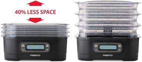 img 2 attached to National Presto Dehydro Digital Electric Food Dehydrator - Up to 12 Trays, Black: A Comprehensive Review