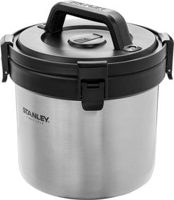 img 1 attached to Stanley Adventure 3QT Camp Crock - Vacuum Insulated Stainless Steel Pot for Long-lasting Heat Retention