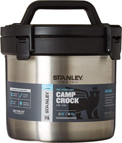 img 4 attached to Stanley Adventure 3QT Camp Crock - Vacuum Insulated Stainless Steel Pot for Long-lasting Heat Retention