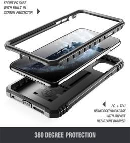 img 2 attached to Poetic Dual Layer Shockproof Protective Revolution Cell Phones & Accessories in Cases, Holsters & Clips