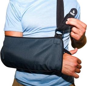 img 1 attached to 🩺 Universal Arm Sling Immobilizer for Broken, Sprained, or Fractured Bones - StrictlyStability