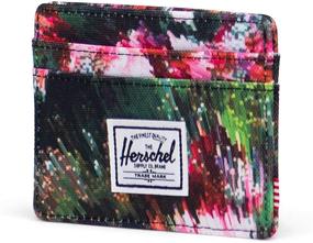 img 1 attached to 🌸 Женский набор кошельков и сумочек Herschel Charlie Wallet Pixel Floral