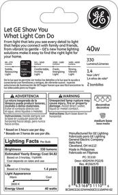 img 2 attached to 💡 GE 31110 12 40W White Bulbs - Pack of 12