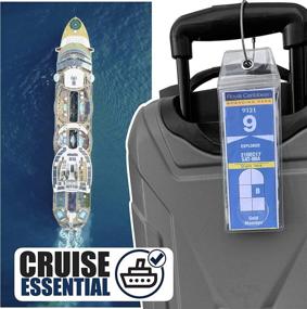 img 2 attached to 🧳 Optimized Luggage Holders for Royal Caribbean Cruises