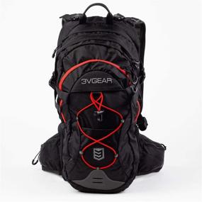 img 3 attached to 🎒 Stay Hydrated on-the-go with the 3V Gear Surge Redline Hydration Backpack and 2L Reservoir