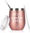 gingprous christmas grandmother stainless insulated logo