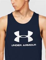 under armour sportstyle black medium men's clothing logo