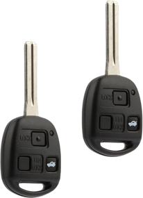 img 2 attached to Key Fob Fits 1997-2005 Lexus ES300 GS300 GS400 GS430 IS300 LS400 Keyless Entry Remote (HYQ1512V)
