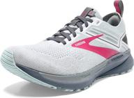 👟 women's neutral running shoe - brooks ricochet 3 logo