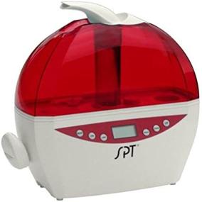 img 3 attached to 🌞 Enhance Indoor Comfort and Well-being with Sunpentown SPT SU-2081R Digital Ultrasonic Humidifier: Red Hygrostat Sensor Included!