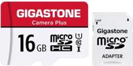 📷 gigastone 16гб micro sd карта с камерой plus для wyze cam - запись видео в full hd, uhs-i u1 класс 10, до 85мб/с логотип