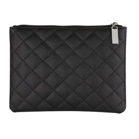 img 3 attached to 👝 BlackGrey Portable Cosmetic Leather Organizer