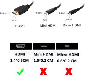 img 2 attached to Адаптер HDMI к VGA с аудио выходом и покрытием золотом Anbear, видеопереходник 1080P с мужским разъемом и женским для ПК, ноутбука, DVD.