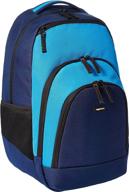 🎒 amazonbasics campus laptop backpack - sleek blue design for students and professionals logo