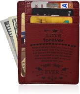 versatile men's accessories: wallets, card cases & money organizers - ideal for husband, father, anniversary, christmas, birthday logo