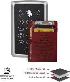 img 1 attached to Versatile Men's Accessories: Wallets, Card Cases & Money Organizers - Ideal for Husband, Father, Anniversary, Christmas, Birthday