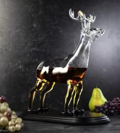 the wine savant stag decanter logo