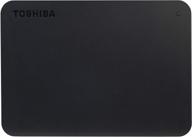 💻 внешний жесткий диск toshiba 1тб 2,5" usb 3.0 черного цвета (модель: hdtb410ek3aa) логотип