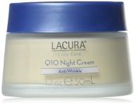 🌙 revitalize your skin with lacura q10 night face cream anti-wrinkle 1.7 oz. by chom logo