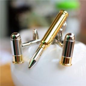 img 3 attached to BXLE Bullets Cuff Links Stickpin