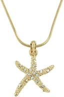 cfg starfish pendant necklace am20542 g logo