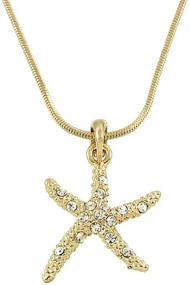 img 3 attached to CFG Starfish Pendant Necklace AM20542 G