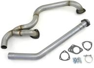 🔥 doug's headers d901 small block chevrolet y-pipe, 2.5" aluminum, 82-92 logo