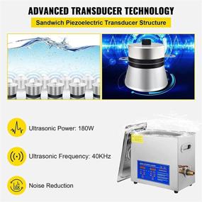 img 3 attached to 🔊 Enhanced Ultrasonic Capacity Solution by VEVOR for Commercial Use