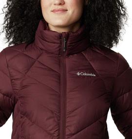 img 1 attached to Columbia Women's Heavenly Jacket: Embrace Cloud-like Comfort and Style